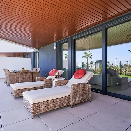 Luxury Terraza Alamos Con Piscina Climatizada A 5 Min Playa Apartament