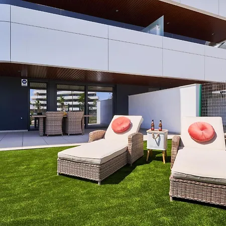Luxury Terraza Alamos Con Piscina Climatizada A 5 Min Playa